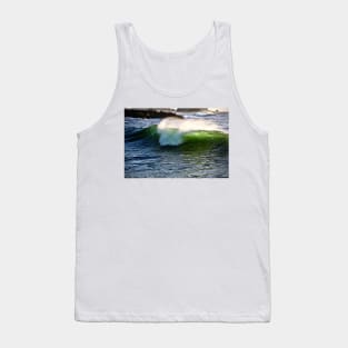 Green Pacific Wave Tank Top